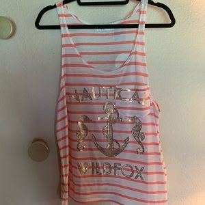 Wildfox nautical, striped tank - New without tag